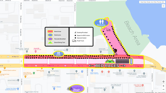 Springapalooza 2024 Official Event Map